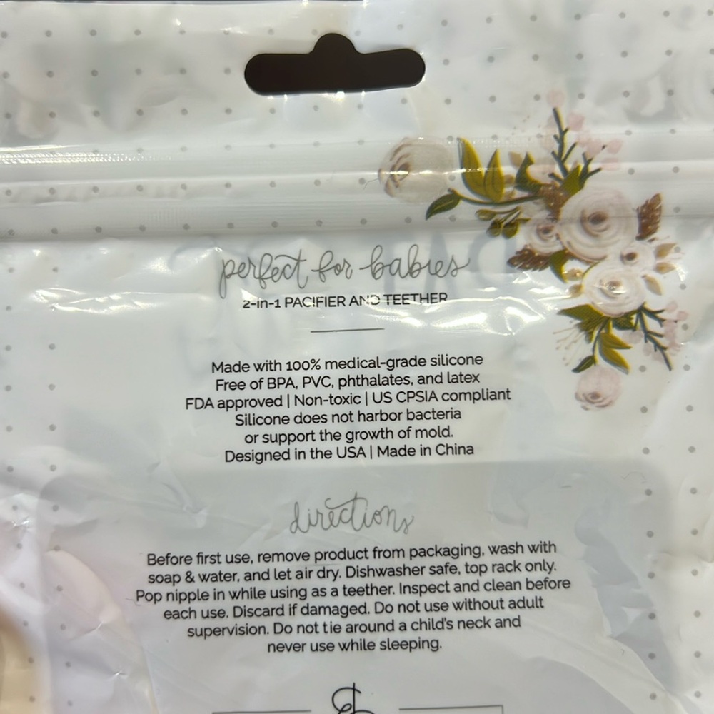 Ryan & Rose Patpat Pacifier and Teether Set - Picture 5 of 7